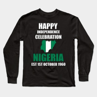 Independent Day Nigeria Long Sleeve T-Shirt